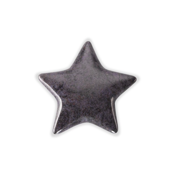 Étoile - Décor funéraire en granit poli, personnalisable - Sansone Origine