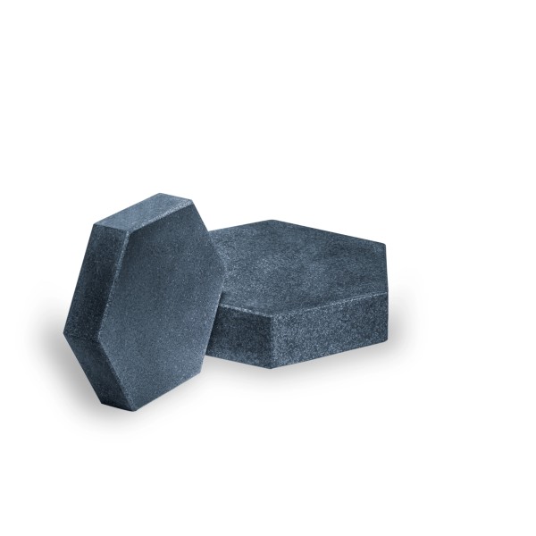 Hexagone - Blocs en granit, personnalisable - Sansone Origine