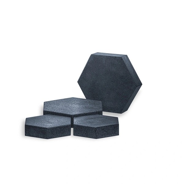 Hexagone - Blocs en granit, personnalisable - Sansone Origine