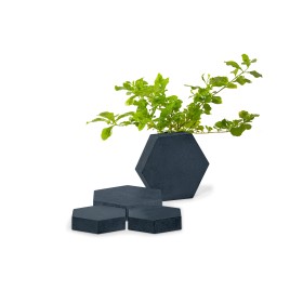 Hexagone - Blocs en granit, personnalisable - Sansone Origine