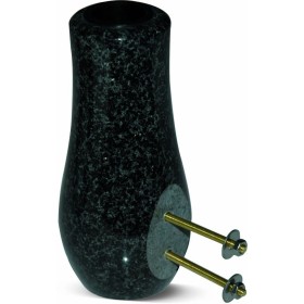 Vase funéraire en granit - À coller sur columbarium - Sansone Origine