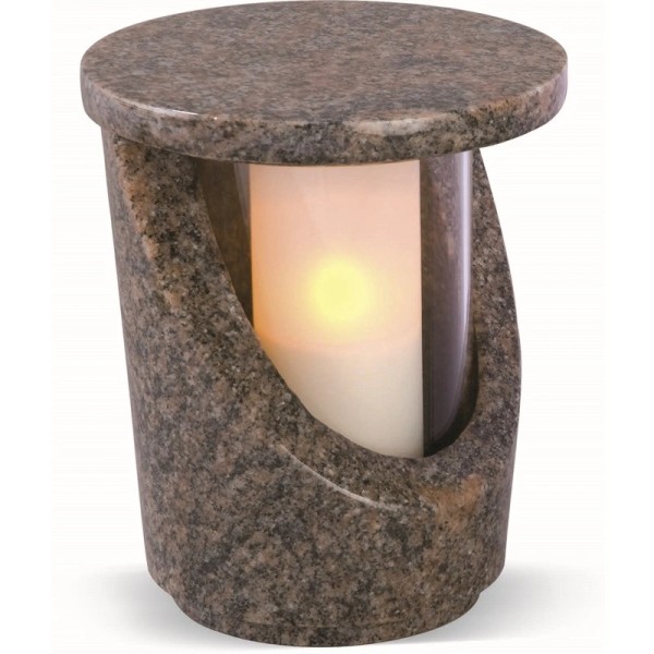 Lanterne arrondie en granit - Sansone Origine