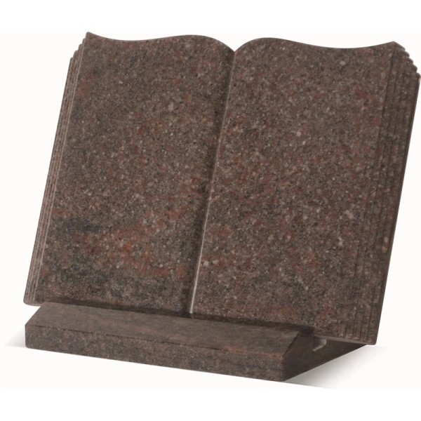 Plaque funéraire - Livre en granit - Sansone Origine