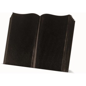 Plaque funéraire - Livre en granit - Sans socle - Sansone Origine