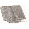 Plaque funéraire haut de gamme - Livre en granit - Sansone Origine