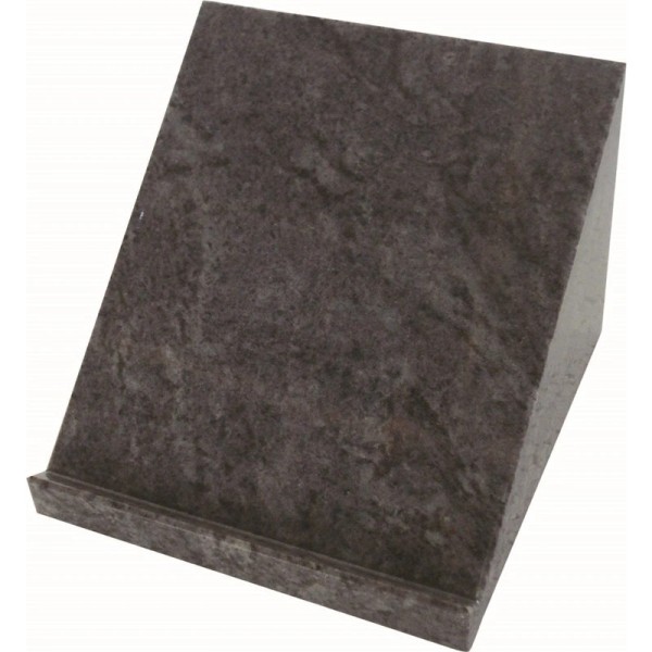 Plaque funéraire - Parchemin en granit sculpté - Sansone Origine