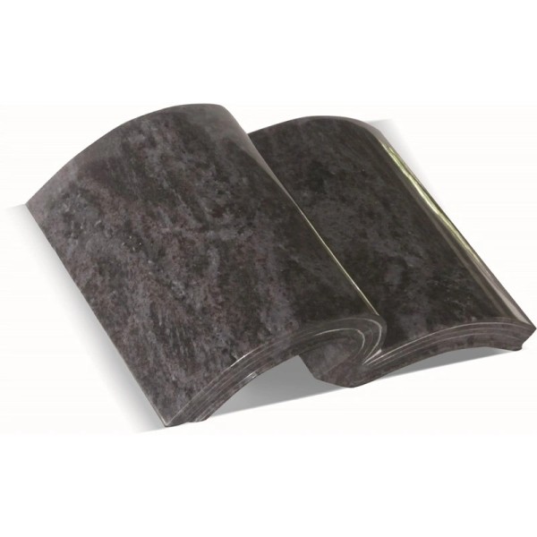 Plaque funéraire haut de gamme - Livre ouvert en granit - Sansone Origine