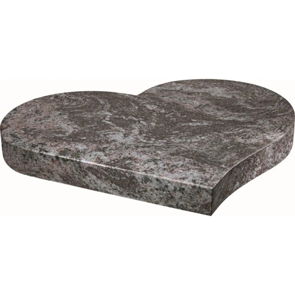 Plaque haut de gamme - Cœur en granit - Sansone Origine