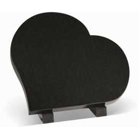 Plaque haut de gamme - Cœur en granit - Sansone Origine