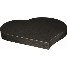 Plaque haut de gamme - Cœur en granit - Sansone Origine