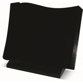 Plaque funéraire en granit - Parchemin - Avec socle - Sansone Origine