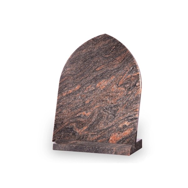 Plaque funéraire en granit -  Ogive - Sansone Origine
