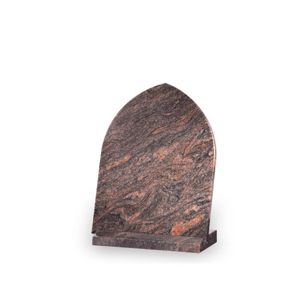 Plaque funéraire en granit -  Ogive - Sansone Origine