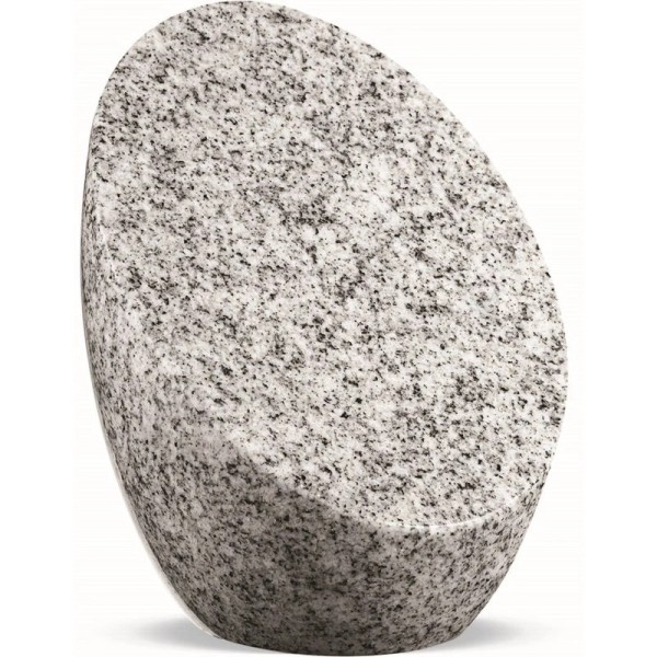 Porte-souvenir funéraire en granit – Forme ovale - Sansone Origine
