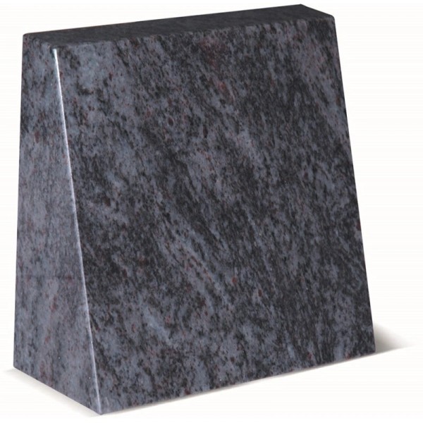 Porte-souvenir carré en granit - Pour gravure ou photo - Sansone Origine