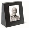 Porte-souvenir carré en granit - Pour gravure ou photo - Sansone Origine