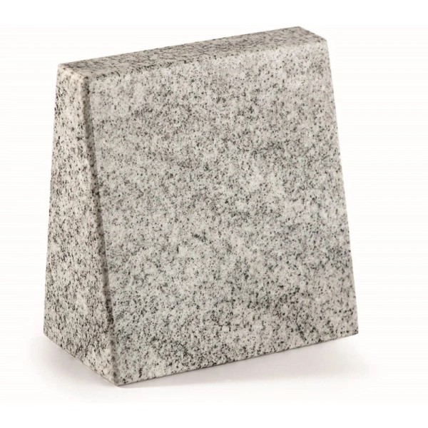 Porte-souvenir carré en granit - Pour gravure ou photo - Sansone Origine