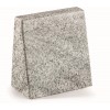 Porte-souvenir carré en granit - Pour gravure ou photo - Sansone Origine