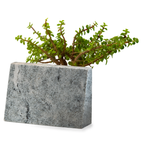 Porte-souvenir rectangulaire en granit - Gravure & photos - Sansone Origine