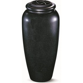 Vase funéraire tourné en granit - Personnalisable - Sansone Origine