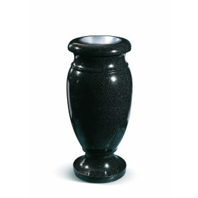 Vase funéraire tourné en granit  – Grande dimension - Sansone Origine
