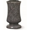 Vase funéraire en granit – Avec godet et forme bouquet –Sansone Origine