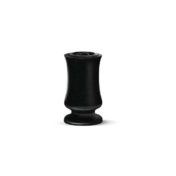 Vase funéraire en granit – Avec godet et forme bouquet –Sansone Origine