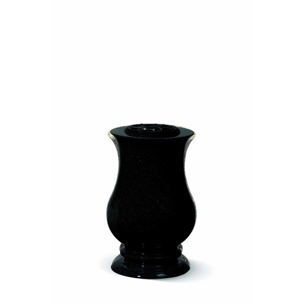 Vase tourné en granit - Sansone Origine