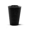 Vase tourné en granit - Sansone Origine