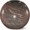 Vase en granit - Forme sphérique - Sansone Origine