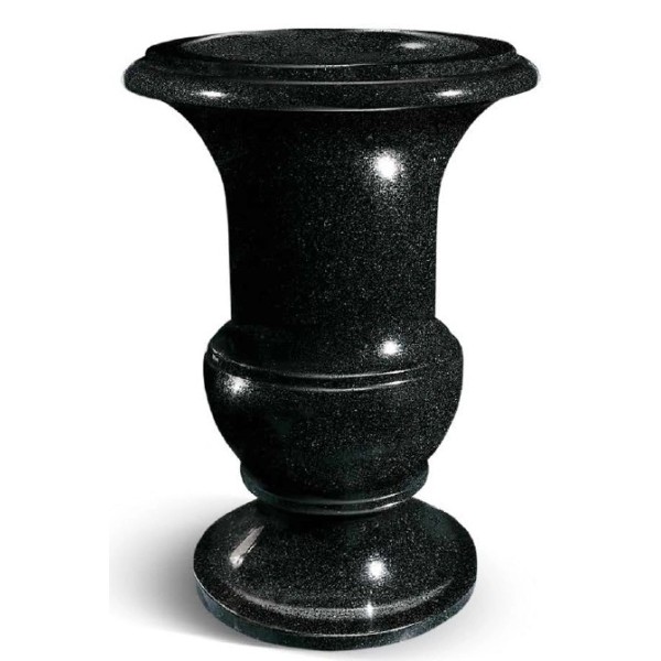 Vase tourné en granit - Prestige et élégance pour les grandes concessions - Sansone Origine