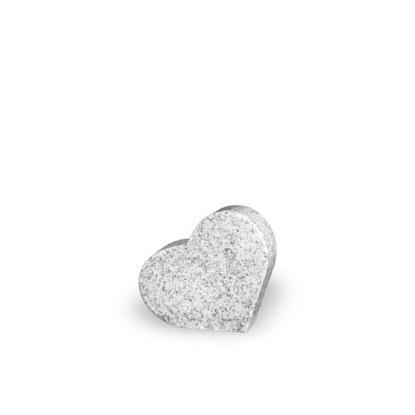Bloc cœur en granit - Hommage personnalisé et délicat - Sansone Origine