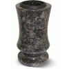Vase tourné en granit - Sansone Origine