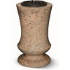 Vase tourné en granit - Sansone Origine