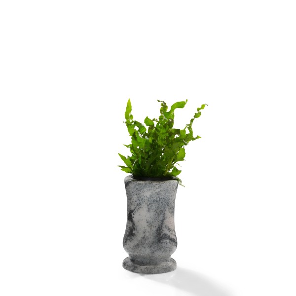 Vase tourné en granit - Sobre et imtemporel - Sansone Origine