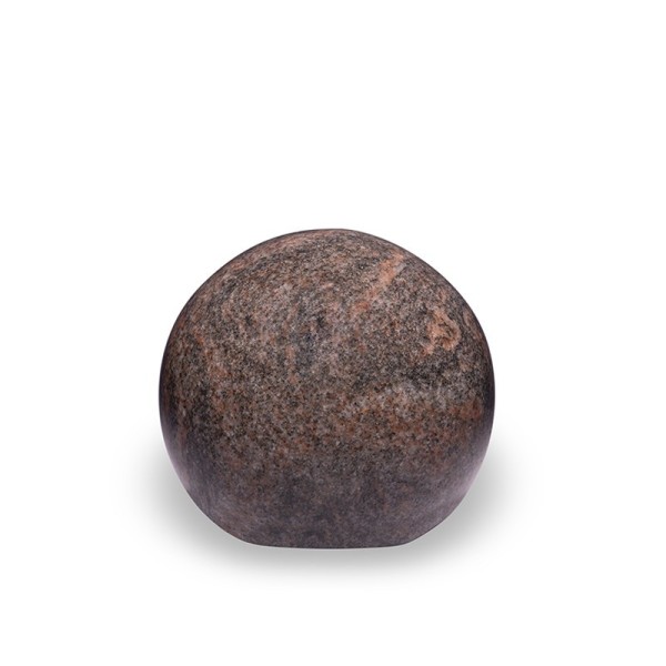 Sphère en granit funéraire - Décor élégant - Sansone Origine