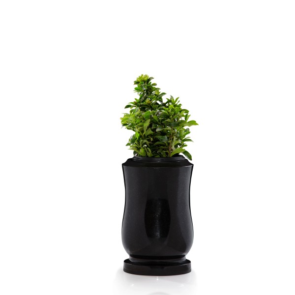 Vase tourné en granit - Elégance - Sansone Origine