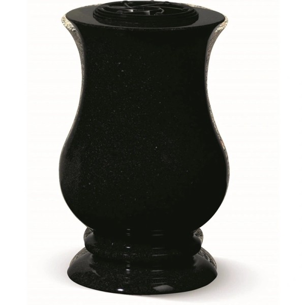 Vase tourné en granit -  Robuste et personnalisable - Sansone Origine
