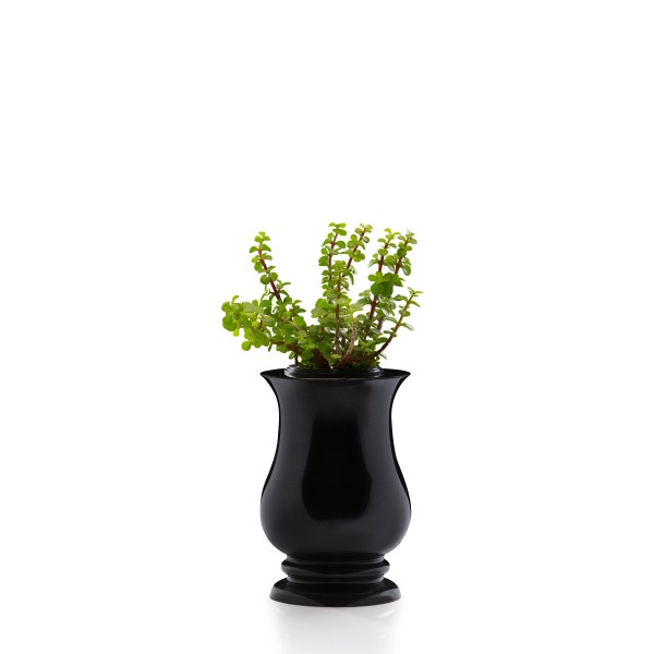 Vase tourné en granit -  Robuste et personnalisable - Sansone Origine