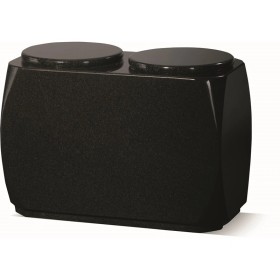 Urne double en granit - Contemporaine & hommage à deux - Sansone Origine