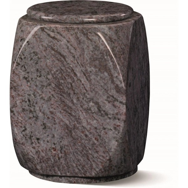 Urne en granit - Arrondie - Élégance contemporaine - Sansone Origine