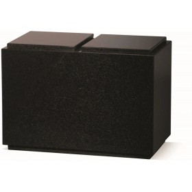 Urne double en granit - Design classique - Sansone Origine