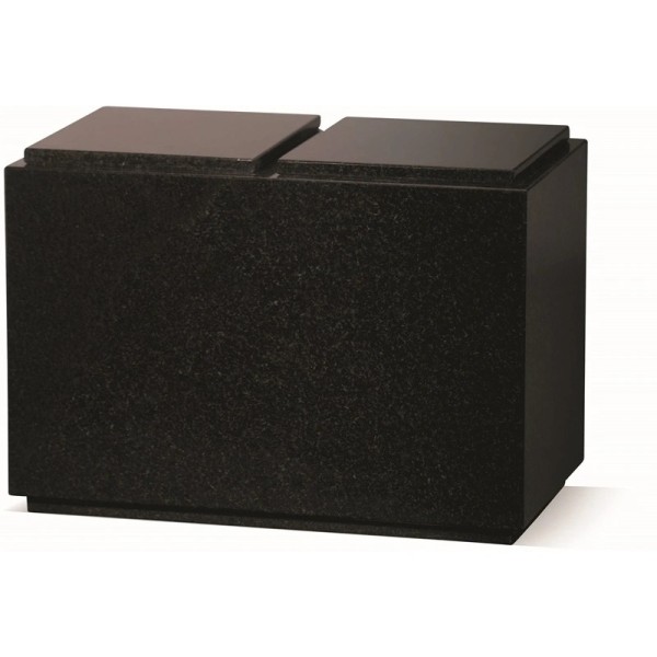 Urne double en granit - Design classique - Sansone Origine