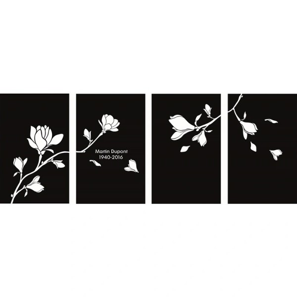 Urne en granit - Avec motif - Sansone Origine