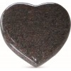 Cœur en granit - Petit décor personnalisable pour monument - Sansone Origine