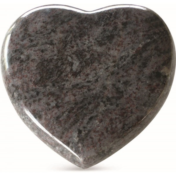 Cœur en granit - Petit décor personnalisable pour monument - Sansone Origine