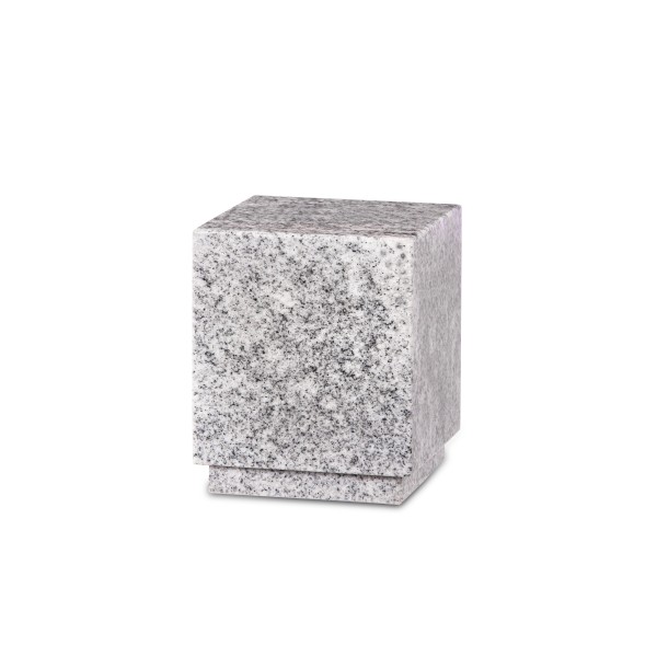 Mini urne en granit -  Avec motif - Sansone Origine