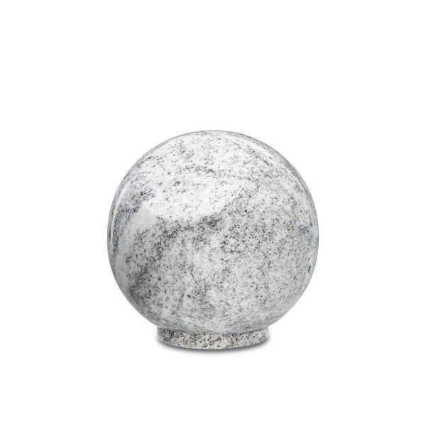 Mini urne en granit - Forme ronde - Sansone Origine