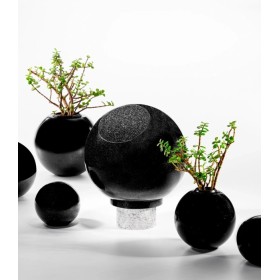 Mini urne en granit - Forme ronde - Sansone Origine