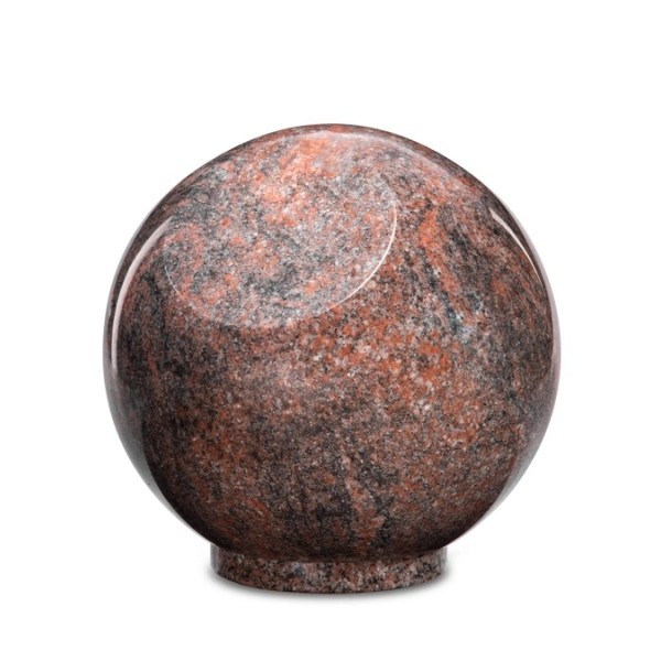 Mini urne en granit - Forme ronde - Sansone Origine